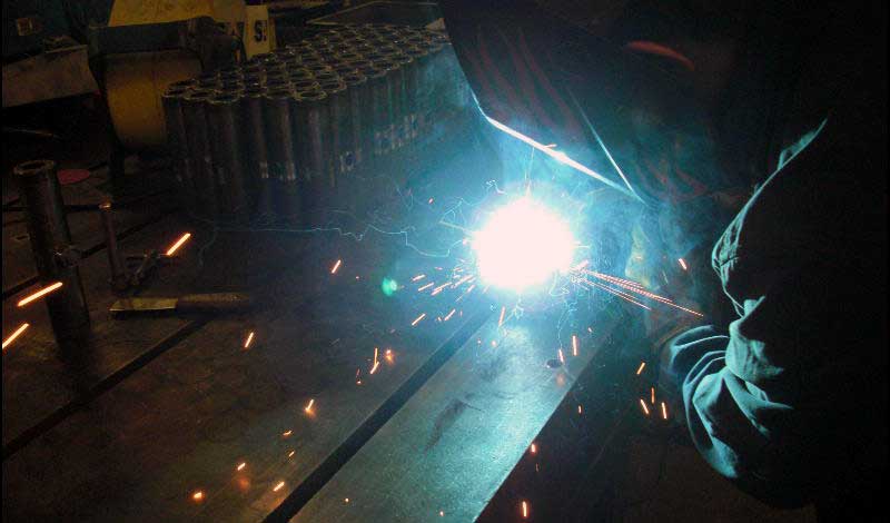 Welded assembly